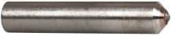 Made in USA - 1/4 Carat Single Point Diamond Dresser - 2" Long x 3/8" Shank Diam - Exact Tool & Supply