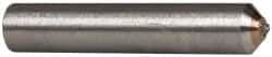 Made in USA - 1/3 Carat Single Point Diamond Dresser - 2" Long x 3/8" Shank Diam - Exact Tool & Supply