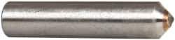 Made in USA - 1/3 Carat Single Point Diamond Dresser - 2" Long x 7/16" Shank Diam - Exact Tool & Supply