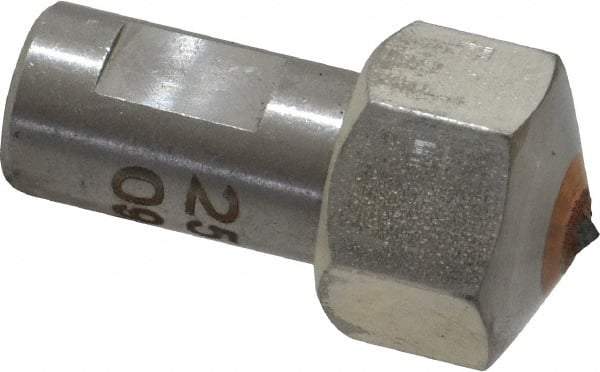 Made in USA - 1/4 Carat Single Point Diamond Dresser - 3/4" Long x 7/16" Shank Diam - Exact Tool & Supply