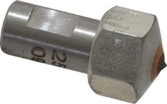 Made in USA - 1/4 Carat Single Point Diamond Dresser - 3/4" Long x 7/16" Shank Diam - Exact Tool & Supply