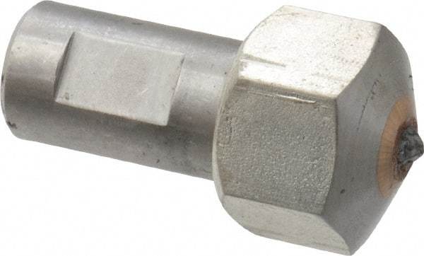 Made in USA - 1/3 Carat Single Point Diamond Dresser - 3/4" Long x 7/16" Shank Diam - Exact Tool & Supply