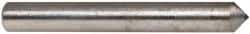 Made in USA - 1" Long x 1/8" Shank Diam Single Point Diamond Dresser - 90° Included Angle - Exact Tool & Supply