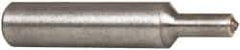 Made in USA - 2" Long x 3/8" Shank Diam Single Point Diamond Dresser - Radius Tool - Exact Tool & Supply