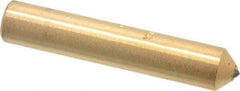 Norton - 1/4 Carat Single Point Diamond Dresser - 2" Long x 3/8" Shank Diam, Contains 3 Stones - Exact Tool & Supply