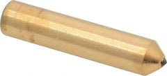 Norton - 1/4 Carat Single Point Diamond Dresser - 2" Long x 7/16" Shank Diam, Contains 1 Stone - Exact Tool & Supply