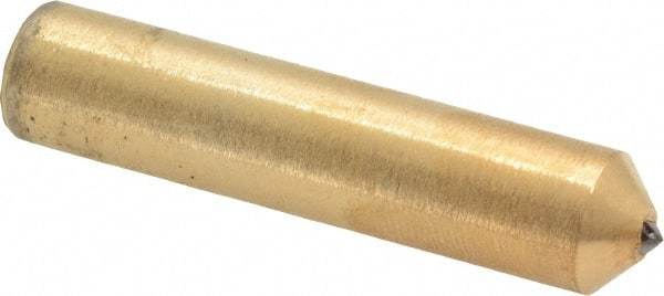 Norton - 1/3 Carat Single Point Diamond Dresser - 2" Long x 7/16" Shank Diam, Contains 3 Stones - Exact Tool & Supply