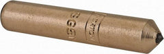Norton - 1/2 Carat Single Point Diamond Dresser - 2" Long x 3/8" Shank Diam, Contains 3 Stones - Exact Tool & Supply