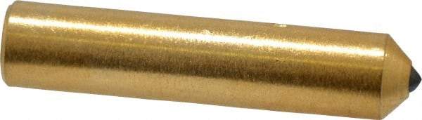 Norton - 1/2 Carat Single Point Diamond Dresser - 2" Long x 7/16" Shank Diam, Contains 3 Stones - Exact Tool & Supply