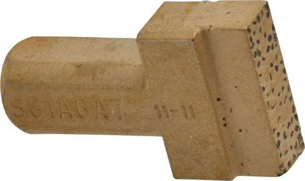 Norton - 7/16" Shank Multi-Point Diamond Dresser - 1/4" Diam x 3/4" Long x 5/16" Thick Diamond - Exact Tool & Supply