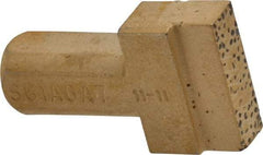 Norton - 7/16" Shank Multi-Point Diamond Dresser - 1/4" Diam x 3/4" Long x 5/16" Thick Diamond - Exact Tool & Supply