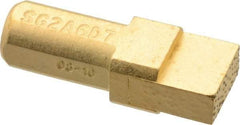 Norton - 7/16" Shank Multi-Point Diamond Dresser - 1/4" Diam x 1/2" Long x 3/8" Thick Diamond - Exact Tool & Supply