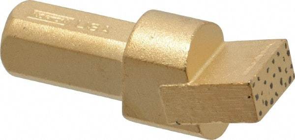 Norton - 7/16" Shank Multi-Point Diamond Dresser - 1/4" Diam x 1/2" Long x 3/8" Thick Diamond - Exact Tool & Supply