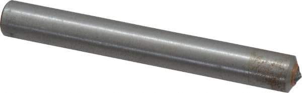 Made in USA - 3/4 Carat Single Point Diamond Dresser - 3" Long x 3/8" Shank Diam - Exact Tool & Supply