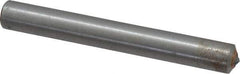 Made in USA - 3/4 Carat Single Point Diamond Dresser - 3" Long x 3/8" Shank Diam - Exact Tool & Supply