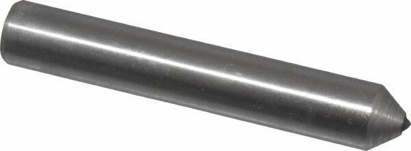 Value Collection - 1/4 Carat Single Point Diamond Dresser - 3" Shank Length x 1/2" Shank Diam, Up to 6" Concave Radius, Up to 1-1/2" Convex Radius - Exact Tool & Supply