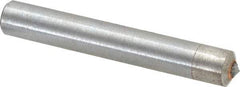 Made in USA - 3/4 Carat Single Point Diamond Dresser - 3" Long x 7/16" Shank Diam - Exact Tool & Supply