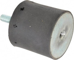 Tech Products - 250 Lb Capacity, 1/2-13 Plate/Stud Vibration Isolator - 3-1/8" Diam, 3" High - Exact Tool & Supply