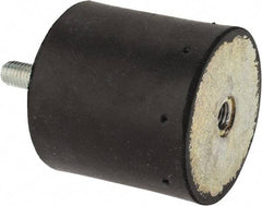 Tech Products - 410 Lb Capacity, 1/2-13 Plate/Stud Vibration Isolator - 3-1/8" Diam, 3" High - Exact Tool & Supply