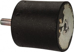 Tech Products - 690 Lb Capacity, 1/2-13 Plate/Stud Vibration Isolator - 3-1/8" Diam, 3" High - Exact Tool & Supply