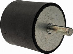 Tech Products - 1190 Lb Capacity, 1/2-13 Plate/Stud Vibration Isolator - 3-1/8" Diam, 3" High - Exact Tool & Supply