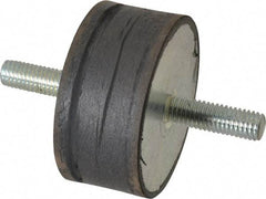 Tech Products - 760 Lb Capacity, 1/2-13 Stud/Stud Vibration Isolator - 3-1/8" Diam, 1-1/2" High - Exact Tool & Supply