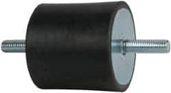 Tech Products - 1190 Lb Capacity, 1/2-13 Stud/Stud Vibration Isolator - 3-1/8" Diam, 3" High - Exact Tool & Supply