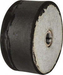 Tech Products - 1260 Lb Capacity, 1/2-13 Plate/Plate Vibration Isolator - 3-1/8" Diam, 1-1/2" High - Exact Tool & Supply