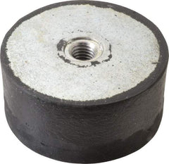 Tech Products - 1550 Lb Capacity, 1/2-13 Plate/Plate Vibration Isolator - 3-1/8" Diam, 1-1/2" High - Exact Tool & Supply