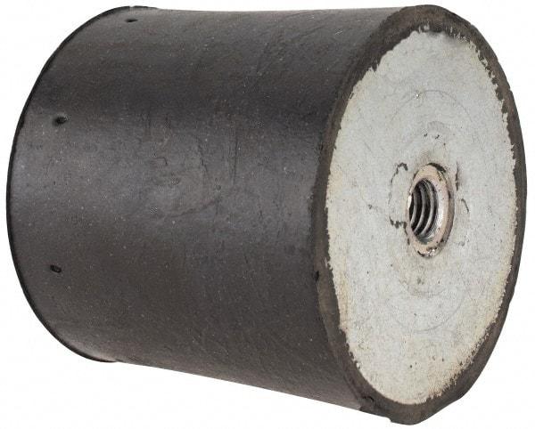 Tech Products - 1190 Lb Capacity, 1/2-13 Plate/Plate Vibration Isolator - 3-1/8" Diam, 3" High - Exact Tool & Supply