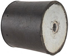 Tech Products - 1190 Lb Capacity, 1/2-13 Plate/Plate Vibration Isolator - 3-1/8" Diam, 3" High - Exact Tool & Supply