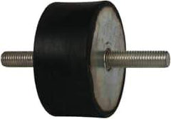 Tech Products - 360 Lb Capacity, M12 Stud/Stud Vibration Isolator - 79mm Diam, 38mm High - Exact Tool & Supply