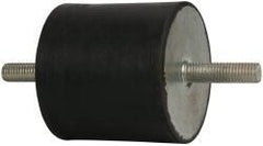 Tech Products - 910 Lb Capacity, M12 Stud/Stud Vibration Isolator - 79mm Diam, 76mm High - Exact Tool & Supply