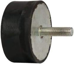 Tech Products - 760 Lb Capacity, M12 Plate/Plate Vibration Isolator - 79mm Diam, 38mm High - Exact Tool & Supply