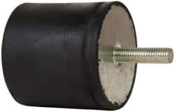 Tech Products - 910 Lb Capacity, M12 Plate/Plate Vibration Isolator - 79mm Diam, 76mm High - Exact Tool & Supply