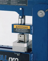 Metalpro - Pipe & Tube Notching Punches & Housings Product Type: Standard Duty Notcher Pipe Size Compatibility (Inch): 1/2; 3/4; 1; 1-1/4; 1-1/2; 2 - Exact Tool & Supply