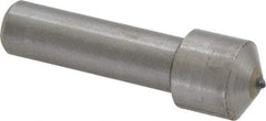 Value Collection - 1/4 Carat Single Point Diamond Dresser - 1-1/2" Long x 7/16" Shank Diam, 5/8" Diam x 5/8" Thick Head - Exact Tool & Supply