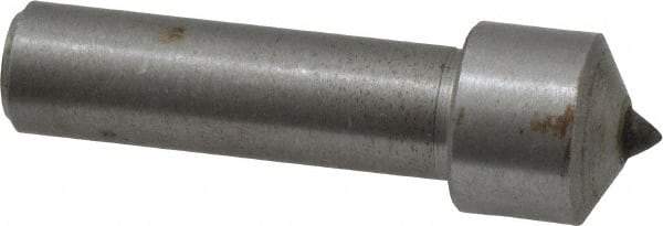 Value Collection - 3/4 Carat Single Point Diamond Dresser - 1-1/2" Long x 7/16" Shank Diam, 5/8" Diam x 5/8" Thick Head - Exact Tool & Supply