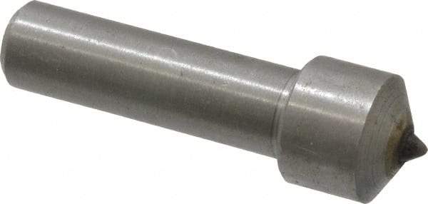 Value Collection - 1 Carat Single Point Diamond Dresser - 1-1/2" Long x 7/16" Shank Diam, 5/8" Diam x 5/8" Thick Head - Exact Tool & Supply