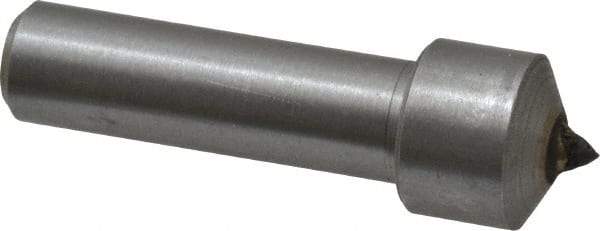 Value Collection - 1-1/2 Carat Single Point Diamond Dresser - 1-1/2" Long x 7/16" Shank Diam, 5/8" Diam x 5/8" Thick Head - Exact Tool & Supply