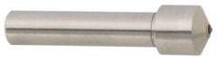 Made in USA - 2 Carat Single Point Diamond Dresser - 2" Long x 7/16" Shank Diam, 5/8" Diam x 5/8" Thick Head - Exact Tool & Supply