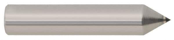 Tru-Maxx - 3/4 Carat Single Point Diamond Dresser - 2" Long x 3/8" Shank Diam - Exact Tool & Supply
