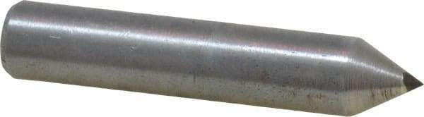 Tru-Maxx - 1/4 Carat Single Point Diamond Dresser - 2" Long x 3/8" Shank Diam - Exact Tool & Supply