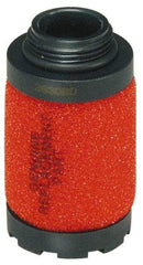 Wilkerson - Replacement Filter Element - Series 8, 0.5 µ Rating, 1-1/8" High x 3/4" Wide, For Use with M08 Series - Exact Tool & Supply