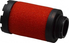 Wilkerson - Replacement Filter Element - Series 18, 0.5 µ Rating, 1" High x 1-3/8" Wide, For Use with M18 Series - Exact Tool & Supply