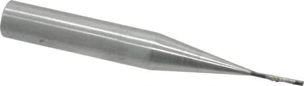 Made in USA - 1/32" Point Diam Rat Tail Radius Dresser - 3" Long x 3/8" Shank Diam - Exact Tool & Supply