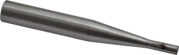 Made in USA - 3/32" Point Diam Rat Tail Radius Dresser - 3" Long x 3/8" Shank Diam - Exact Tool & Supply
