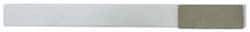 Made in USA - Fine, 1" Length of Cut, Single End Diamond Hone - 120 Grit, 3/8" Wide x 3/8" High x 4" OAL - Exact Tool & Supply