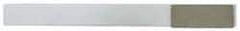 Made in USA - Fine, 1" Length of Cut, Single End Diamond Hone - 120 Grit, 3/8" Wide x 3/8" High x 4" OAL - Exact Tool & Supply