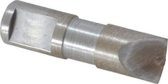 Made in USA - 0.005" Radius Single Point Diaform Diamond Dresser - 1-3/8" Long x 3/8" Shank Diam, 60° Included Angle - Exact Tool & Supply